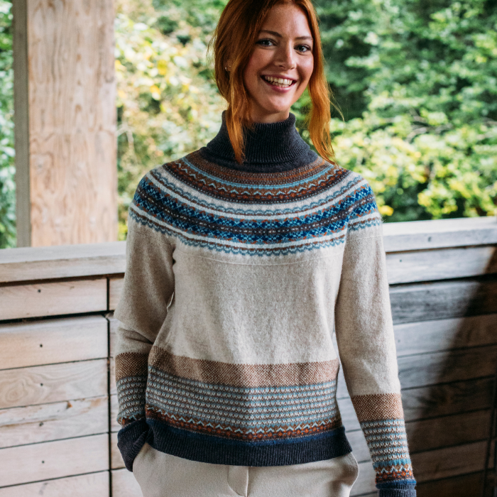 Alpine Roll Collar Sweater