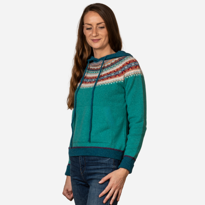 Alpine Hooded Sweater ( No Pockets ) | ERIBÉ Knitwear